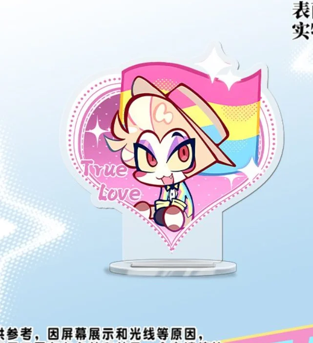 Anime figure Charlie Alastor Angel Lucifer Adam cosplay Acrylic Stand Model Plate Desk Decor Standing Sign Desktop Xmas gift - view 5