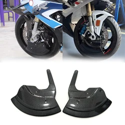 ABS Carbon Fiber Front Caliper Radiator Wheel Aero Disc Covers For BMW S1000RR S1000R M1000R M1000RR 2022 2023 2024 Accessories