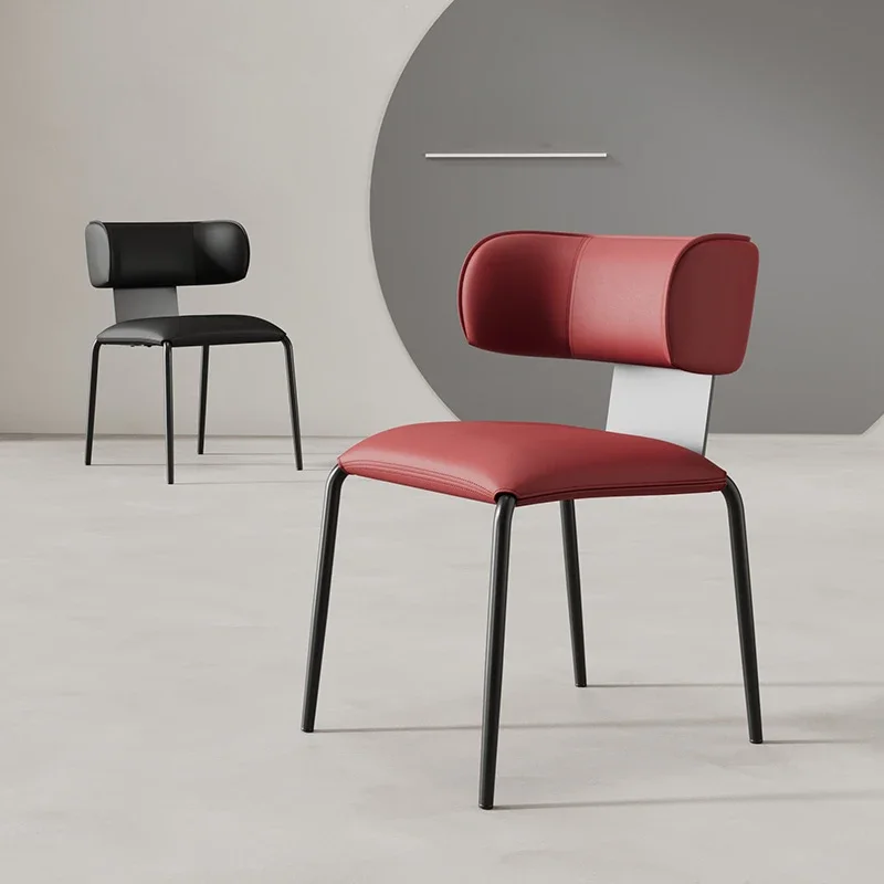 لهجة الكراسي تسريحات أثاث غرفة الطعام الحديثة الفاخرة الحد الأدنى الشمال كرسي غرفة نوم Cadeira الأثاث مكتب المطبخ #3