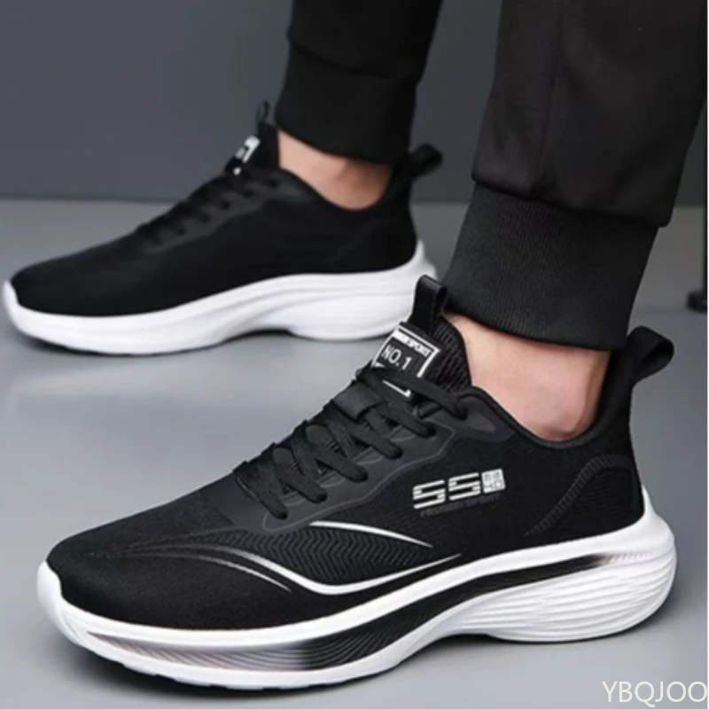 

Spring summer new men casual comfortable shoes simple lace up Lightweight men's sneakers fashionable versatile running shoes