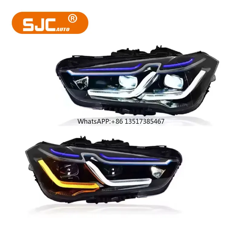 

SJC Headlights for BMW X1 F48 Head Lamp Car Parts Assembly Turn Signal Lights High Quality Led Rear Lamps System 2016-2019