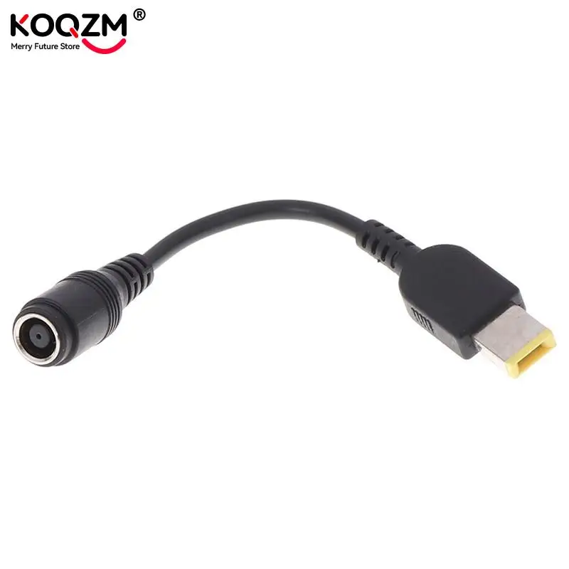 7.9*5.5mm Round Jack to Square Plug End Adapter Pigtail Charger Power Adapter Converter Cable For IBM for Thinkpad