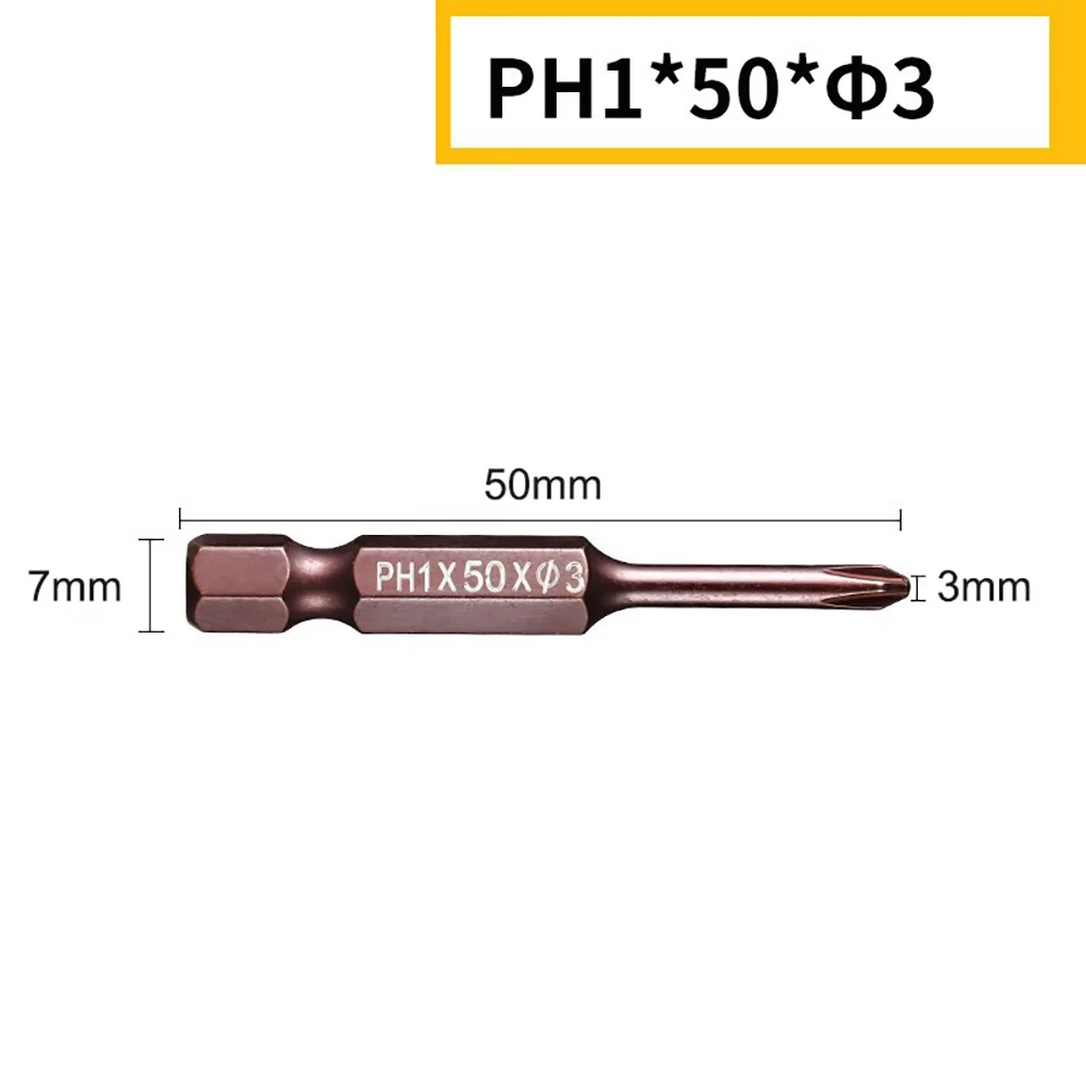 1 PC 1/4 นิ้ว Hex Shank ไขควงไฟฟ้าเจาะ PH00/PH0/PH1/PH2 สกรู DRIVER Bits เครื่องมือไฟฟ้าอุปกรณ์เสริม