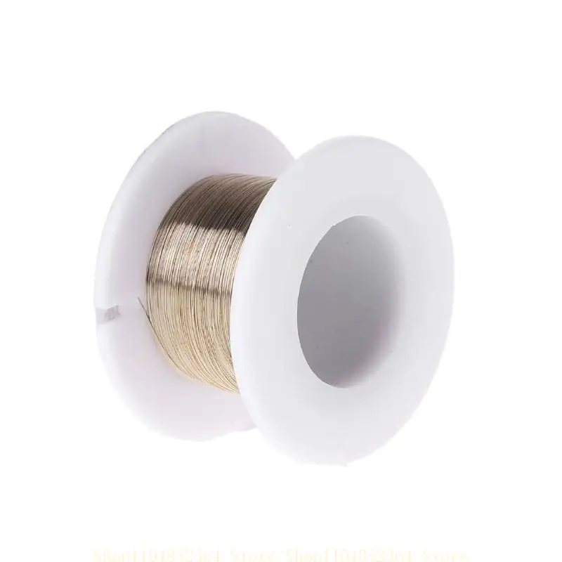 0.05/0.06/0.08/0.1mm Cutting Wire Gold 100m/329ft Compatiable with LCD Front Glass Seperation Steel Wire Tool
