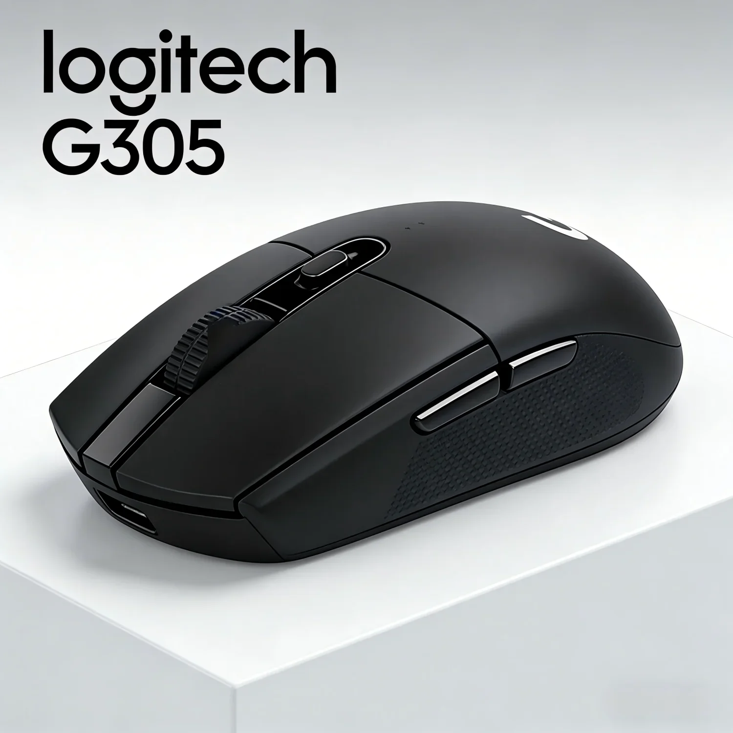 

Беспроводная бесшумная мышь Logitech G305 для киберспорта и офиса, двухрежимная, рекомендуемая для легкого и эргономичного использования