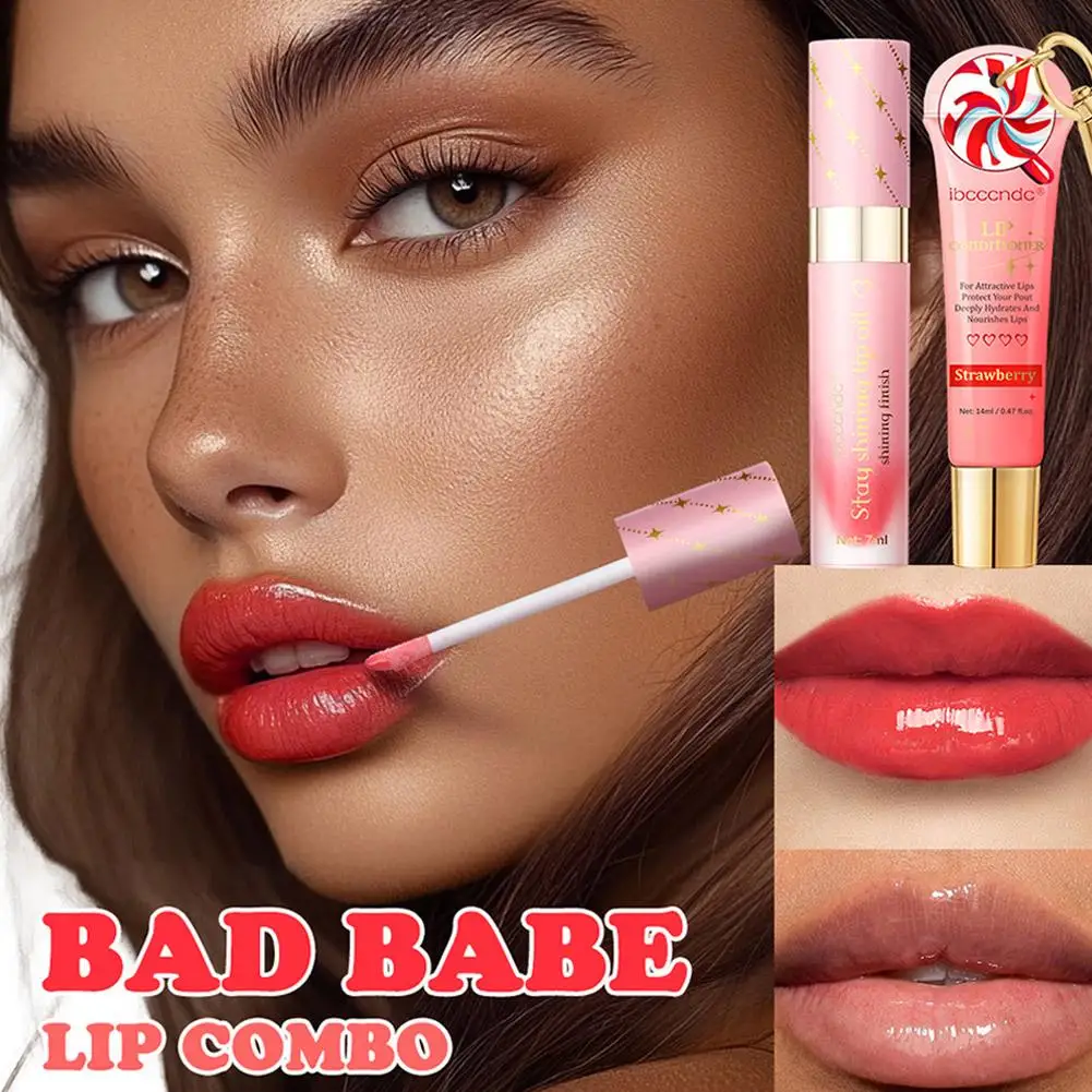 1 Uds. Bálsamo labial teñido de gelatina hidratante imprimación de labios de colores Base crema de labios manchas brillo impermeable lápiz labial cuidado hidratante O5H8
