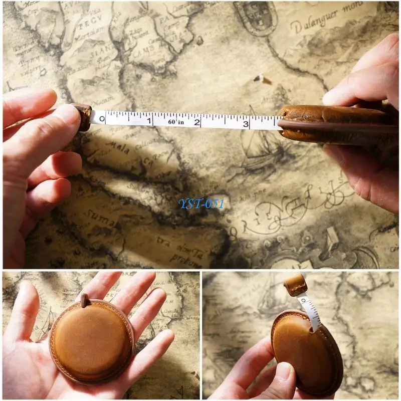 

E15A Tape Measure Keychain Hangs Retractable Sewing Tape Measure Small Measuring Tape