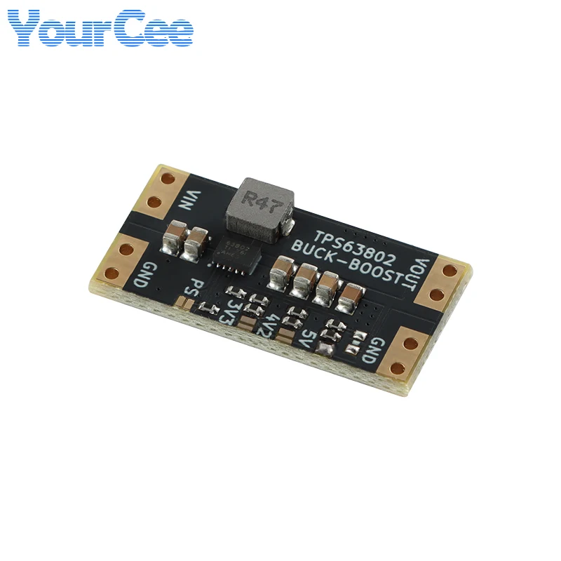 20pcs/1pc XL63802 Lithium Battery USB Automatic Voltage Regulator Step Up Down Power Module TPS63802 Boost Buck Board Low Ripple