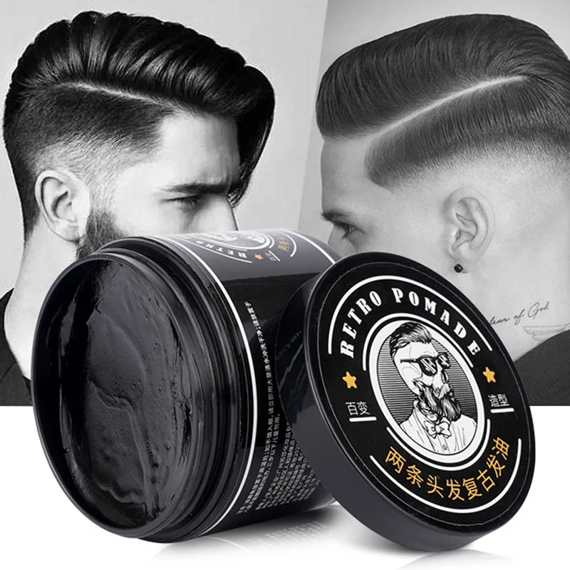 

Retro Hair Oil and Wax Long lasting Setting Head Oil Styling Cream Barber Shop Oil Head Cream Haircare