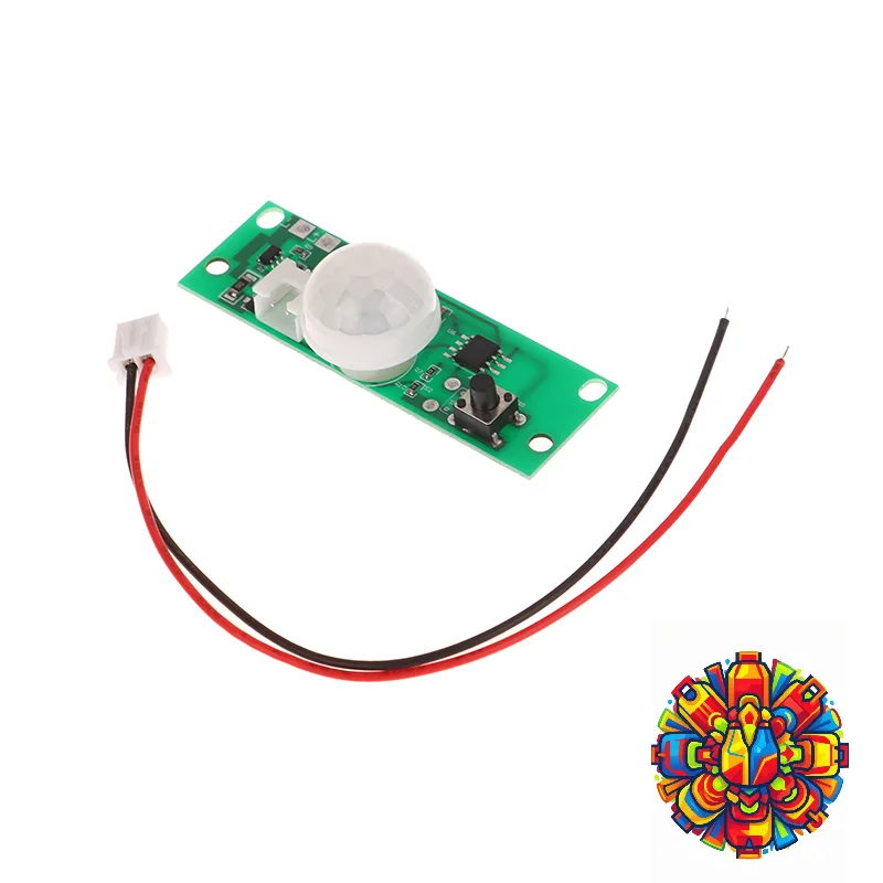 3.7V Solar Lamp Control Module Infrared Human Body Induction Sensor Circuit Board Night Light Controller Replacement Component
