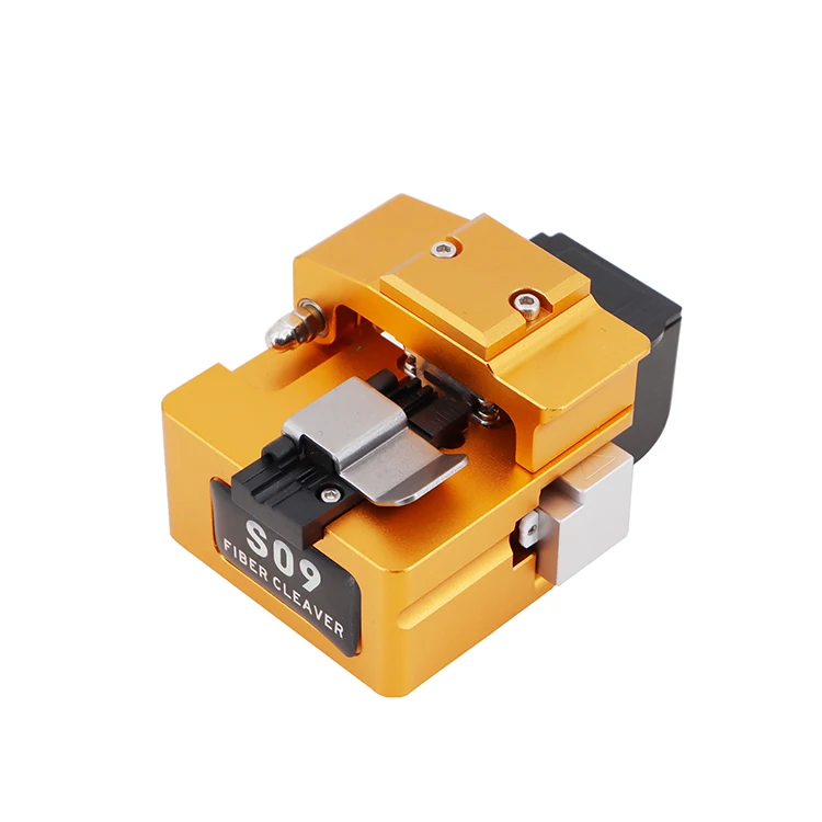

High Precision Fusion Splicer Optical Fiber Cutter FTTH Optic Fiber Cleaver S09
