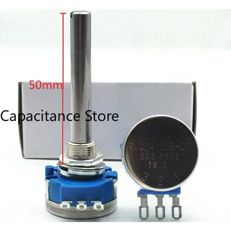 

5PCS RVQ24YS08-03-50SB502 potentiometer effective angle 45 °