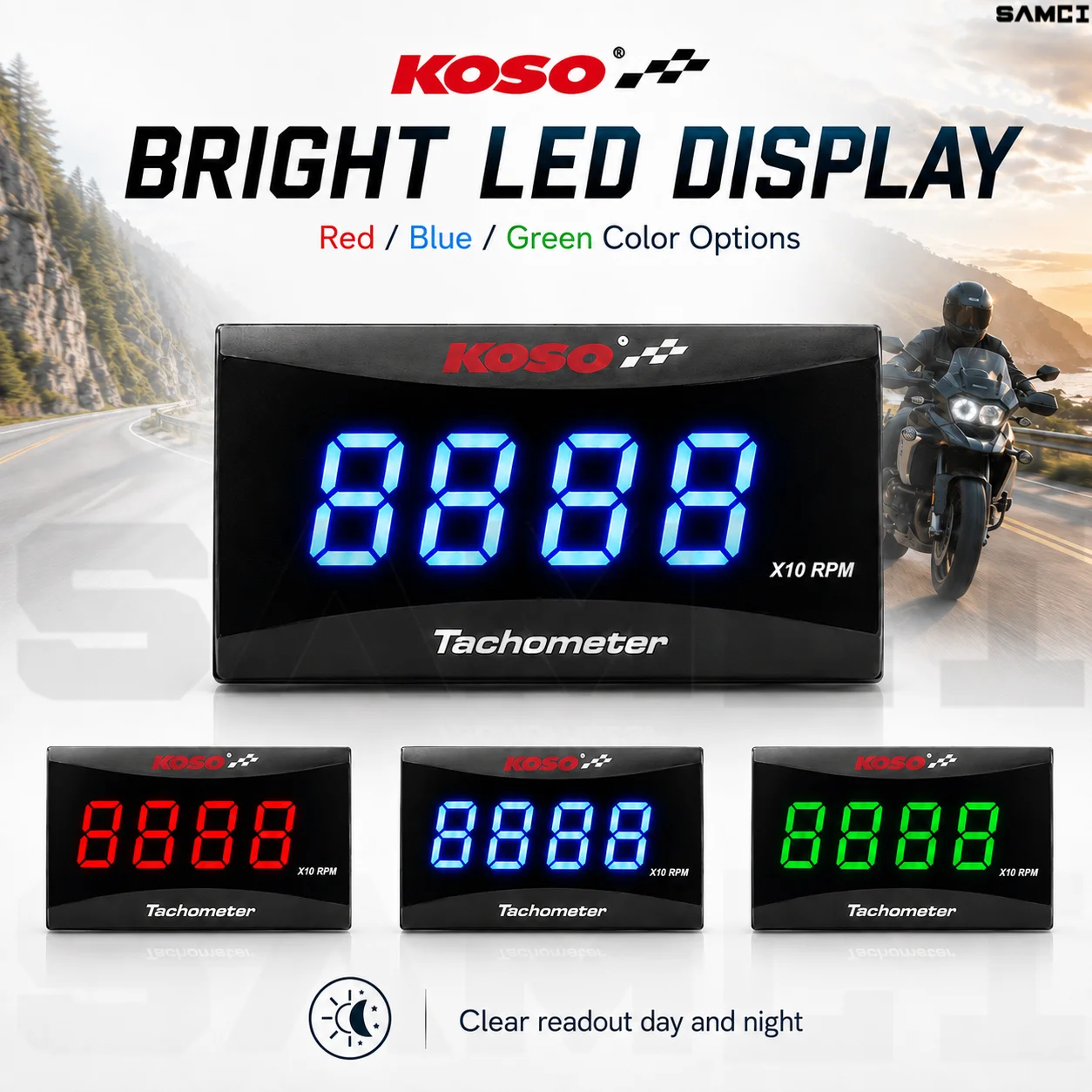 Thumbnail 3 - #25 Latest Motorcycle Speedometers Offers