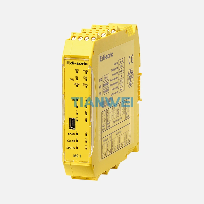 

MS-1 100% New and Original Germany Di-soric Safety Relay / Main Unit