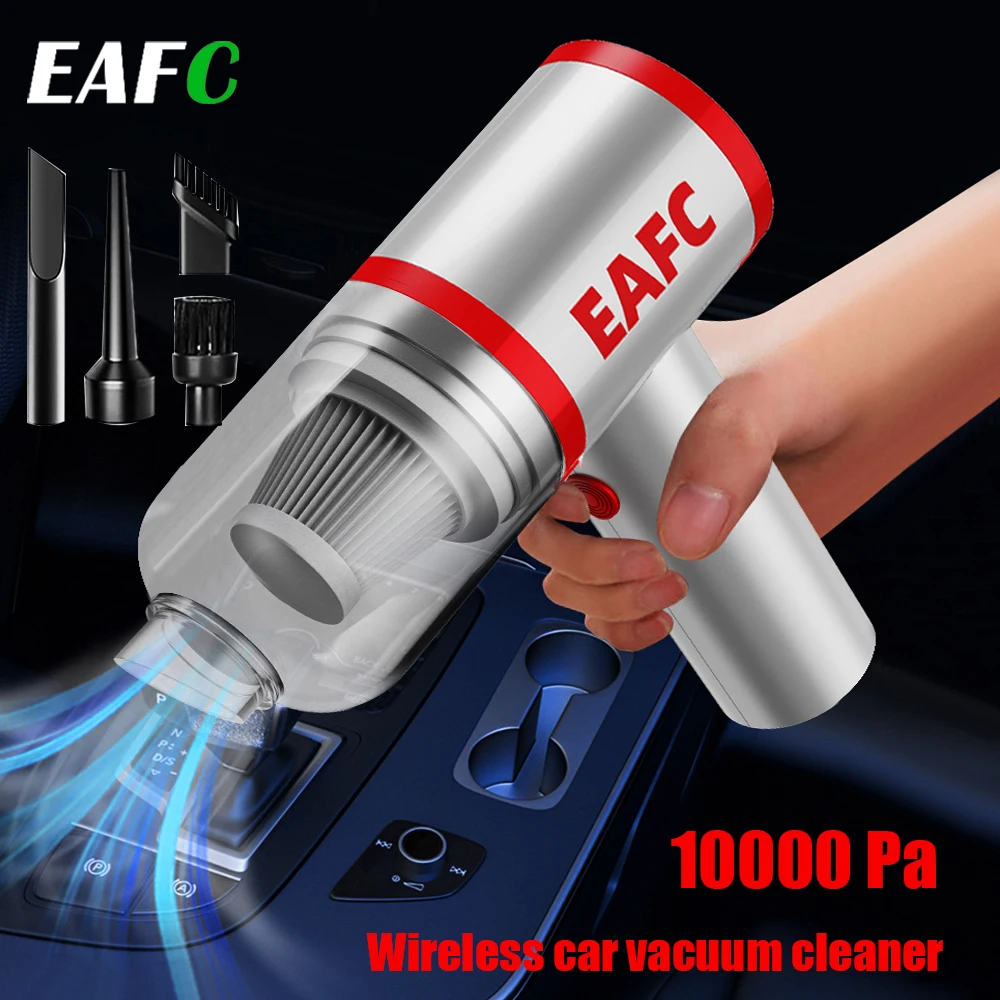 

Handheld Portable Car Vacuum Cleaner Powerful Suction Rechargeable Vacuum Cleaner Long Standby Battery for Car Home Pet Hair