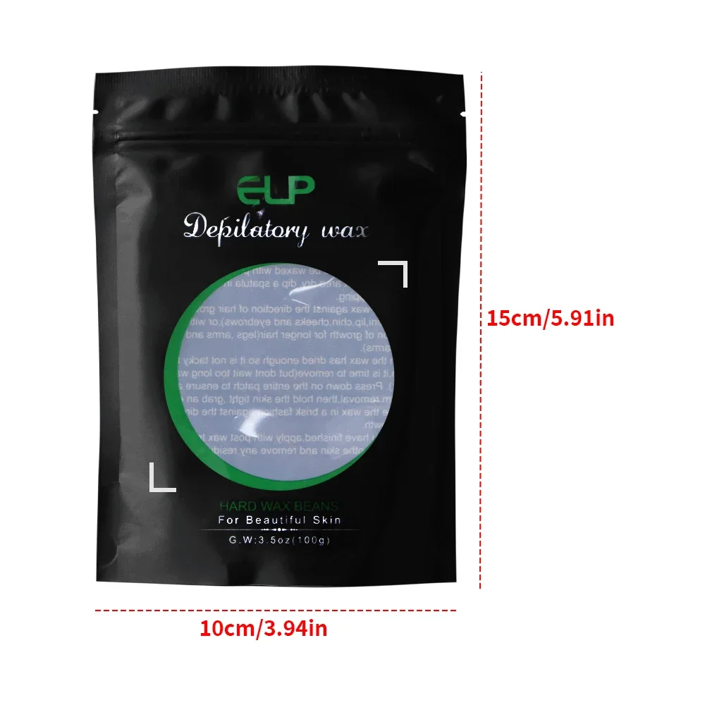 

50 шт. одноразовые восковые бобы с уплотнительной лентой - профессиональные пакеты для удаления волос и косметического лечения для машин восковой терапии