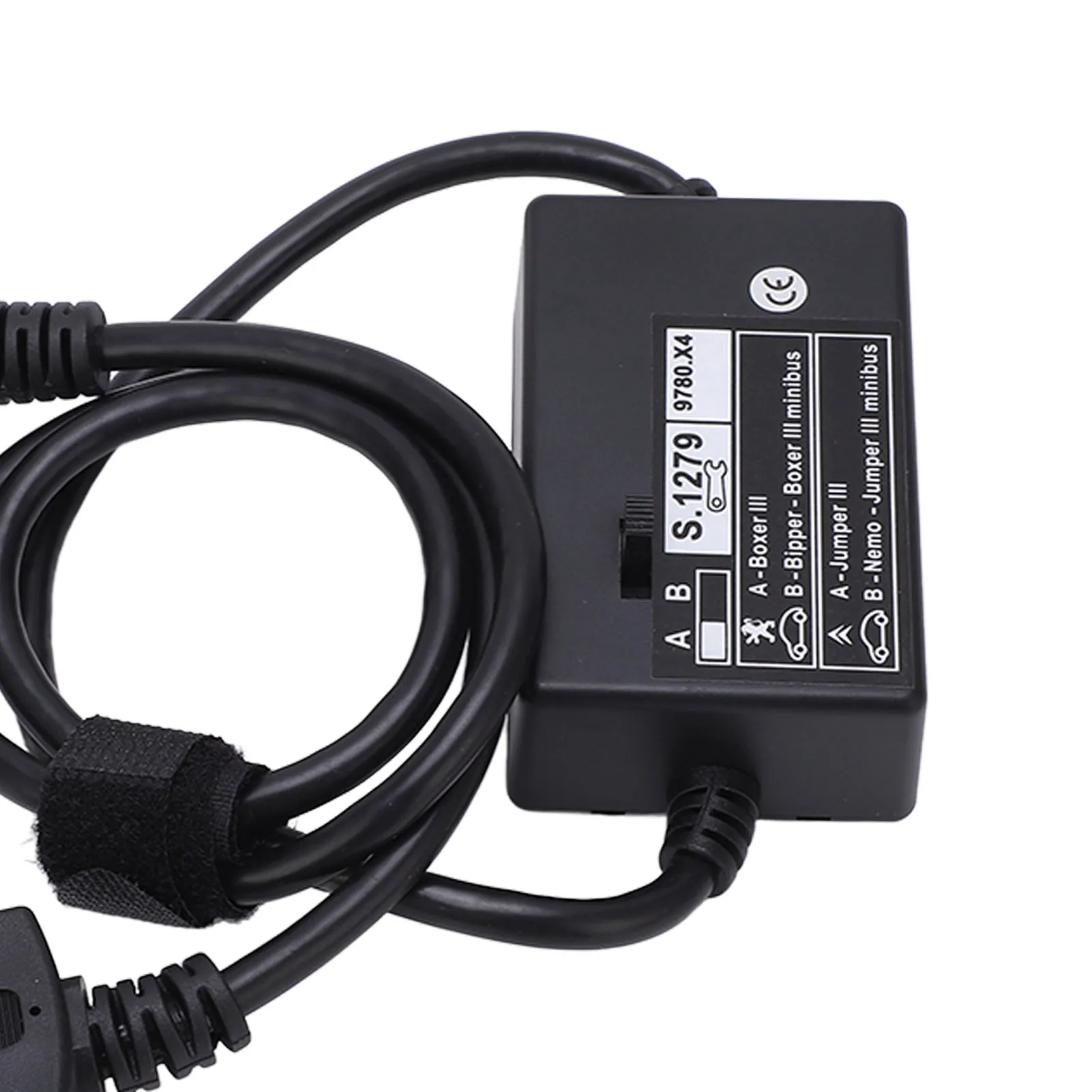 OBD2 Male to Female Diagnostic Adapter Cable S.1279 S1279 Module Replacement for Peugeout Bipper