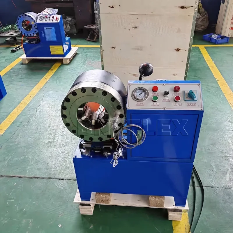 6Inch 6SP Crimping Machine Hydraulic Hose Rubber 1/4 Inch Pressing Product Category for Rubber Making Machinery