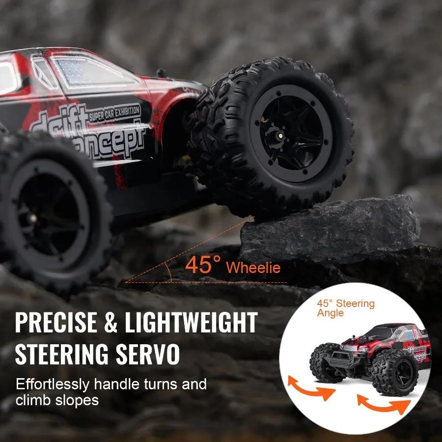 1:18 Scale Remote Control Car All Terrain 4WD Off-Road Truck