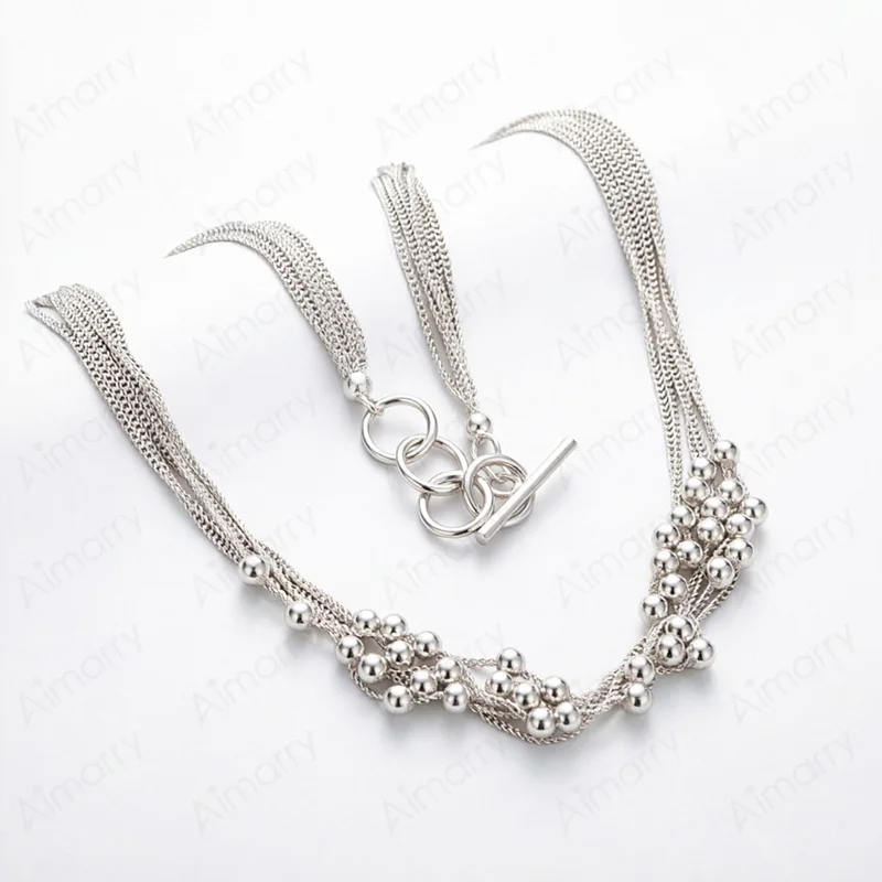 Collana di perle con nappine m - Pearl Trim Chain recensione e prezzo