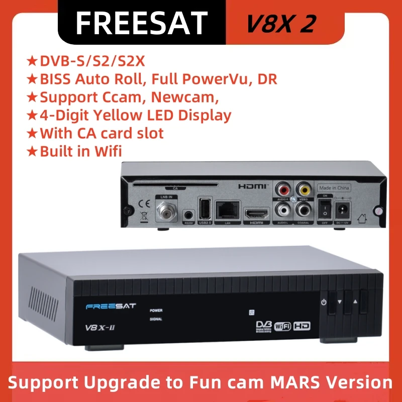 Freesat V8X 2 Funca… - image