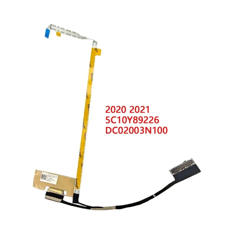 H+10pcs NEW Genuine Laptop LCD Cable For Xiaoxin Air-14IIL-14ARE 2020 2021 5C10Y89226 DC02003N100