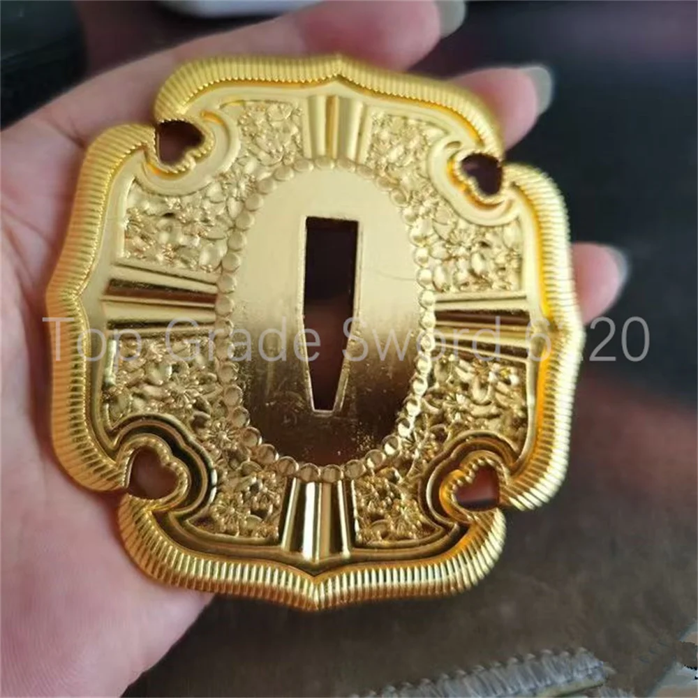 Exquisite Alloy Material Tsuba Handguard Guard For Japanese Real Japan Samurai Katana Sword Fittings Accessory Parts Nice