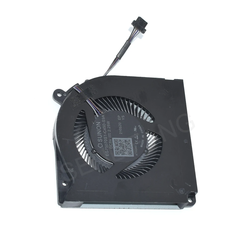 New For SUNON DC5V 2.25W EG50060S1-C380-S9A EG75070S1-C450-S9A CPU Cooling Fan Laptop Radiator