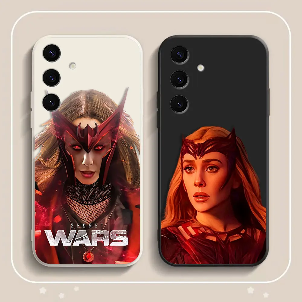 

Marvel Wanda Black Widow Custom Photo Phone Case For Samsung Galaxy S25 S24 S23 S22 S21 S20 FE S10 S30 S11 ULTRA PLUS TPU Case