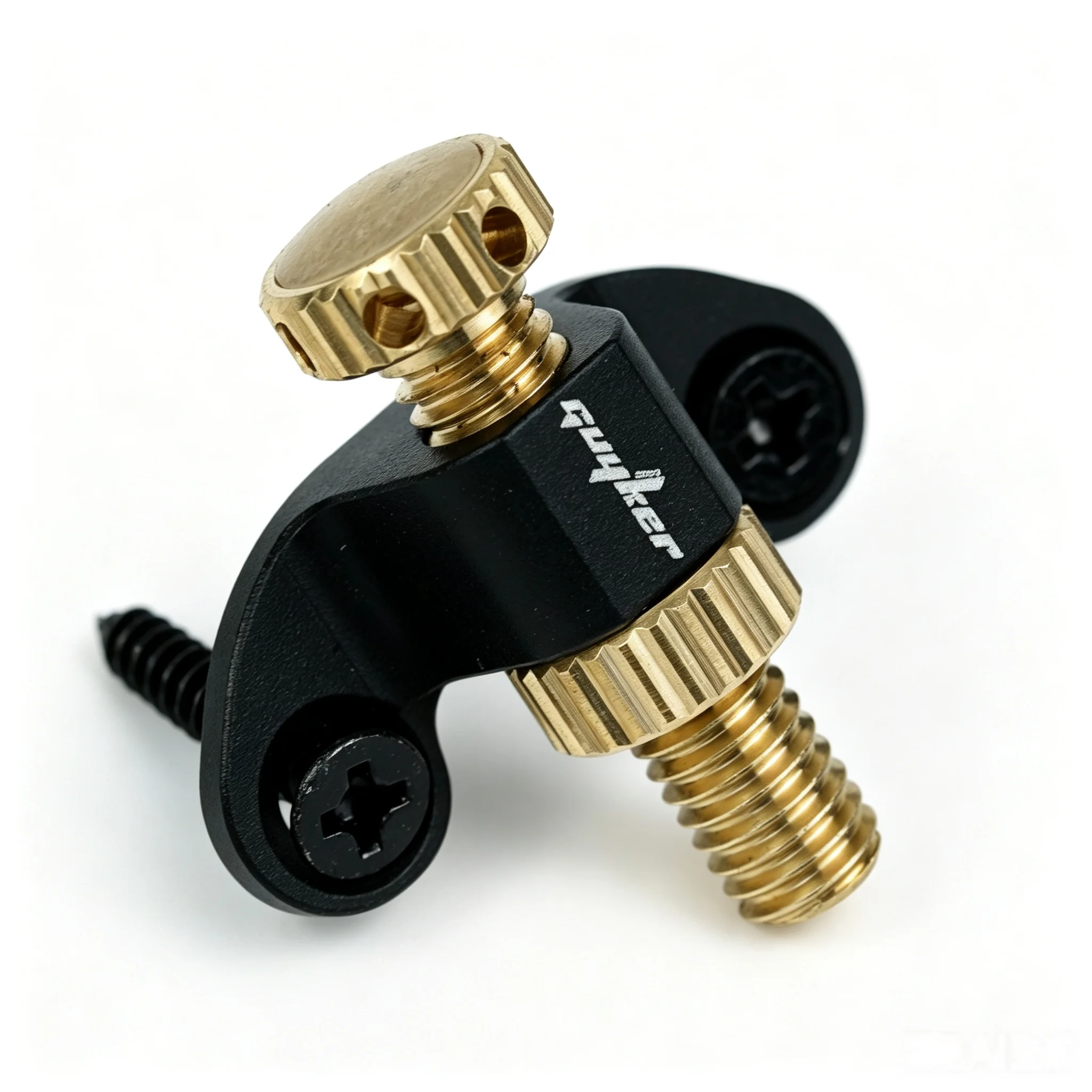Guyker Guitar Tremolo Stabilizer Stopper Aluminum‑Brass Tremolo Lock for ST Electric Guitar Bridge Improve Tuning Stability