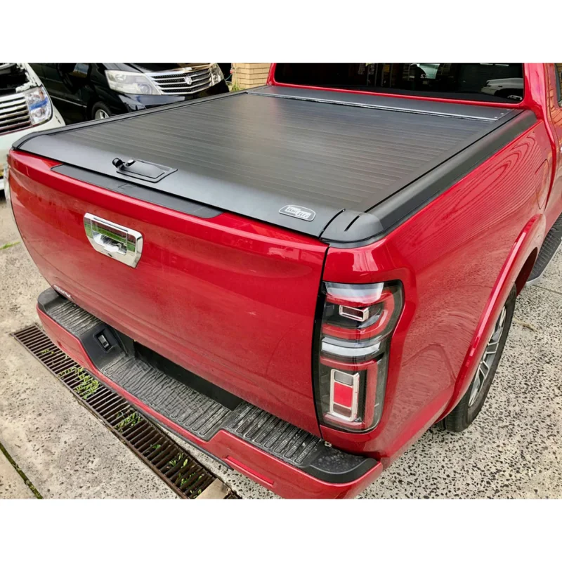 High Quality Aluminum Electrical Trunk Rolling Lid Cannon Poer Roller Shutter Cover Exterior Mod Parts