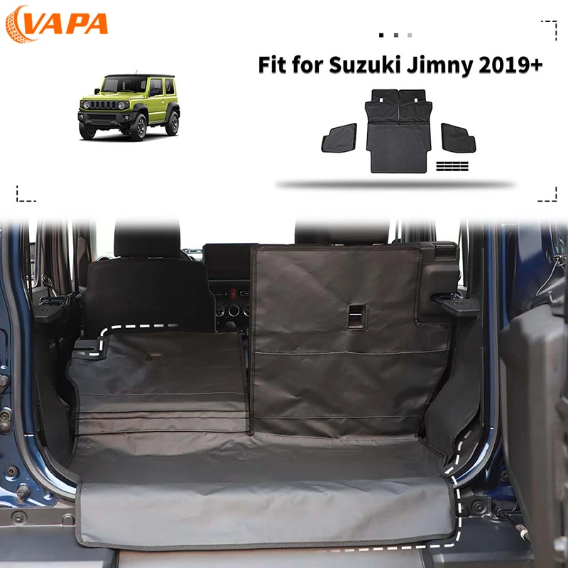 

Car Rear Trunk Pet Mat Tray Waterproof Protector Dog Mat for Suzuki Jimny 4 Doors 2019 UP Interior Accessories