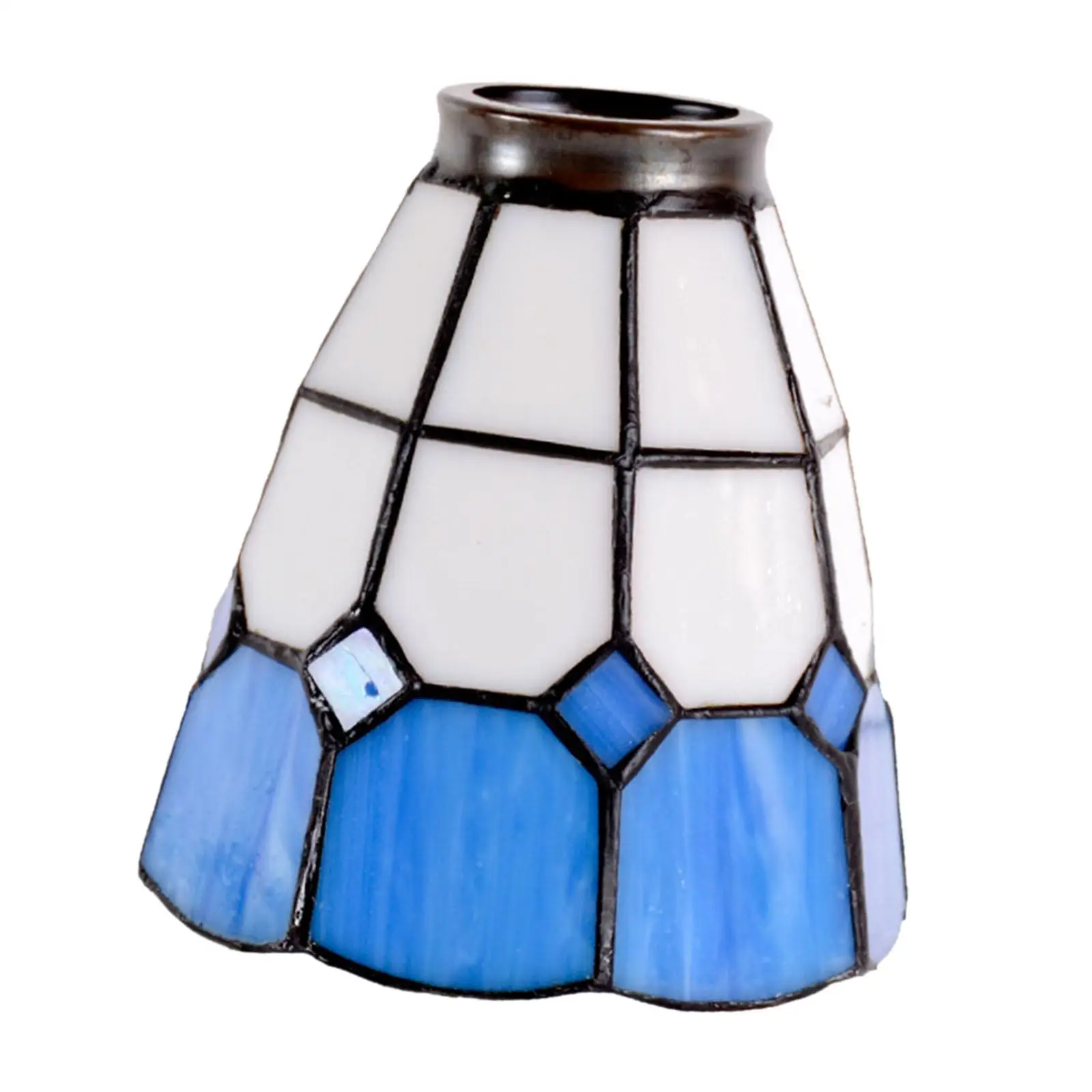 Stained Glass Lamp Shade for E27 Chandelier Shade for Wedding Hallway Hotel