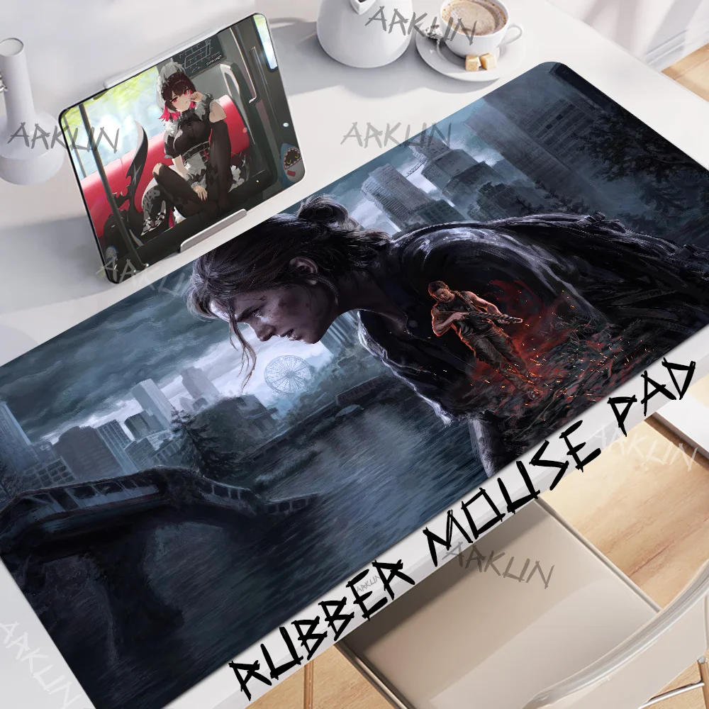 

XL Fashion Video Game Horror Adventure Game Series Popular The Last of Us Part II I Mouse Pad Large Gaming Computer Pad