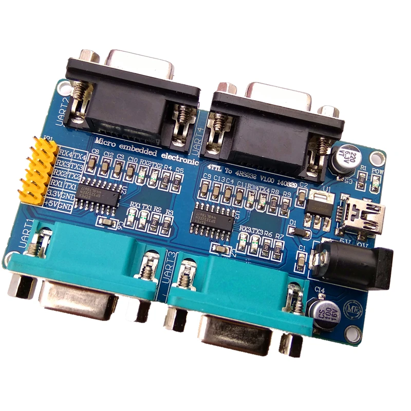 2-way, 3-way, 4-way, Multi-way RS232 Serial Port Uart TTL to RS232 to TTL Module