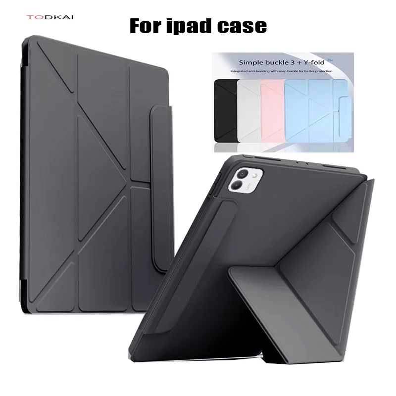 

Multiple Stand Angles Cover For Apple iPad 12th 2026 A19 11 Air 11 2026 M4 Air 8 A16 Pro 11 11th A16 Mini7(A17 Pro)/Mini6 case