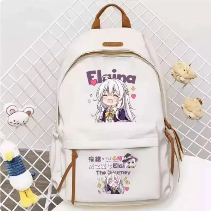 

Школьный рюкзак в стиле аниме «Путешествие Элейны», сумка через плечо большой емкости, косплей, студенческий подарок для подростка B1760, хит B1760