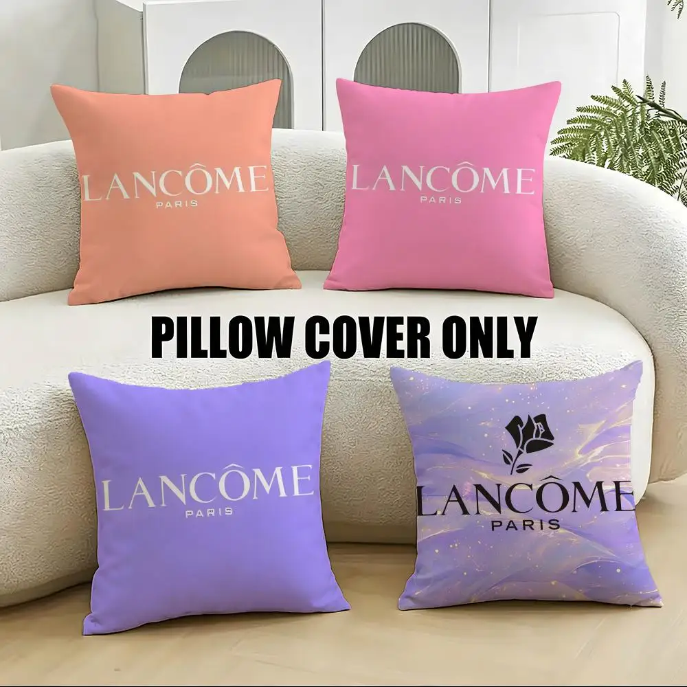 Beauty L-Lan-comeS Cushion Cover 4Pcs Soft Plush Throw Pillow Covers 40x40 45x45 for Sofa Bedroom