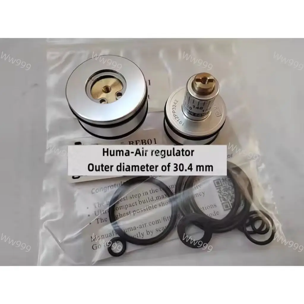 HUMA-AIR regolatore di pressione diametro esterno 30.4mm 300bar pressione regolabile