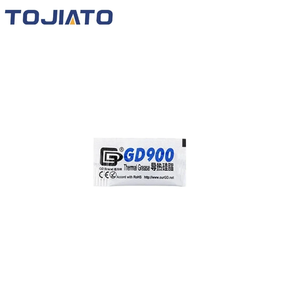 10pcs GD900 Thermal Grease Paste for Bambu Lab P1P P1S X1C BambuLab A1 A1 Mini 3D Printer Parts