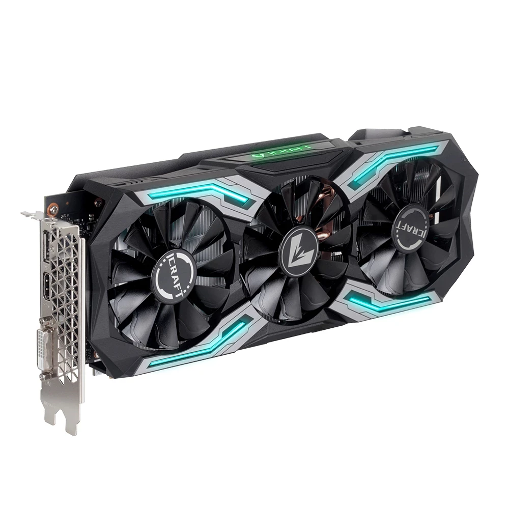 Для видеокарт MAXSUN Nvidia Geforce RTX 2060 SUPER iCraft 8 Гб GDDR6 256Bit 8Pin GPU для игровых ноутбуков видеокарт настольных ПК