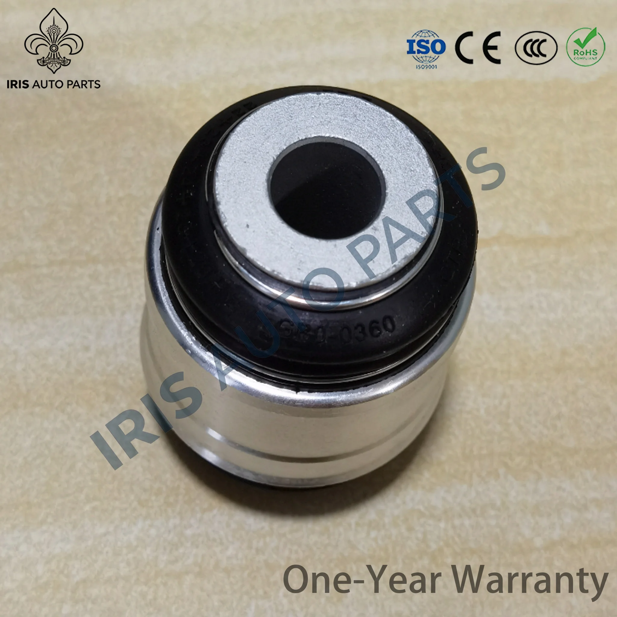 For Tesla Model 3 Y 2017‑2026 Suspension Tuning Parts NEW Rear Steering Knuckle Bushing 1188412‑01‑E Sleeve Rubber Silent Blocks