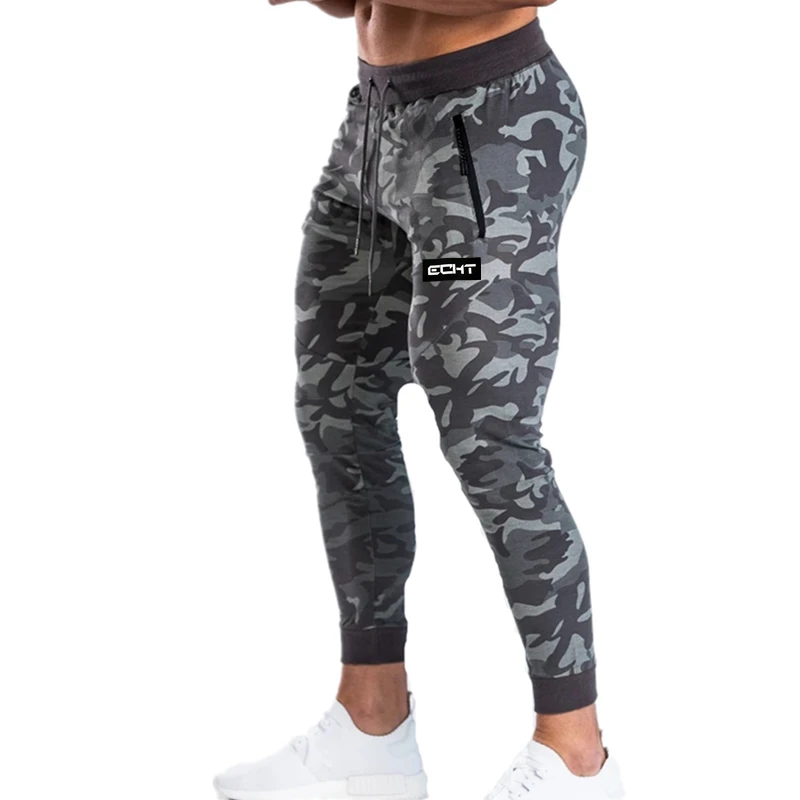 New Men\'s Running Pants Sweatpants Fitness Joggers 2024Spring Male printing gym fitness Long Pants Sports Pants man Sweatpants