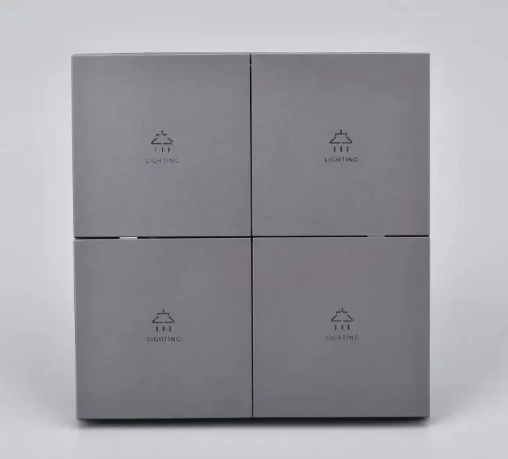 Golden Security Friendly Smart Zigbee 1 2 3 4 8 Way Wall Switch Two-way Voice Control Works with Alexa Google Home APP