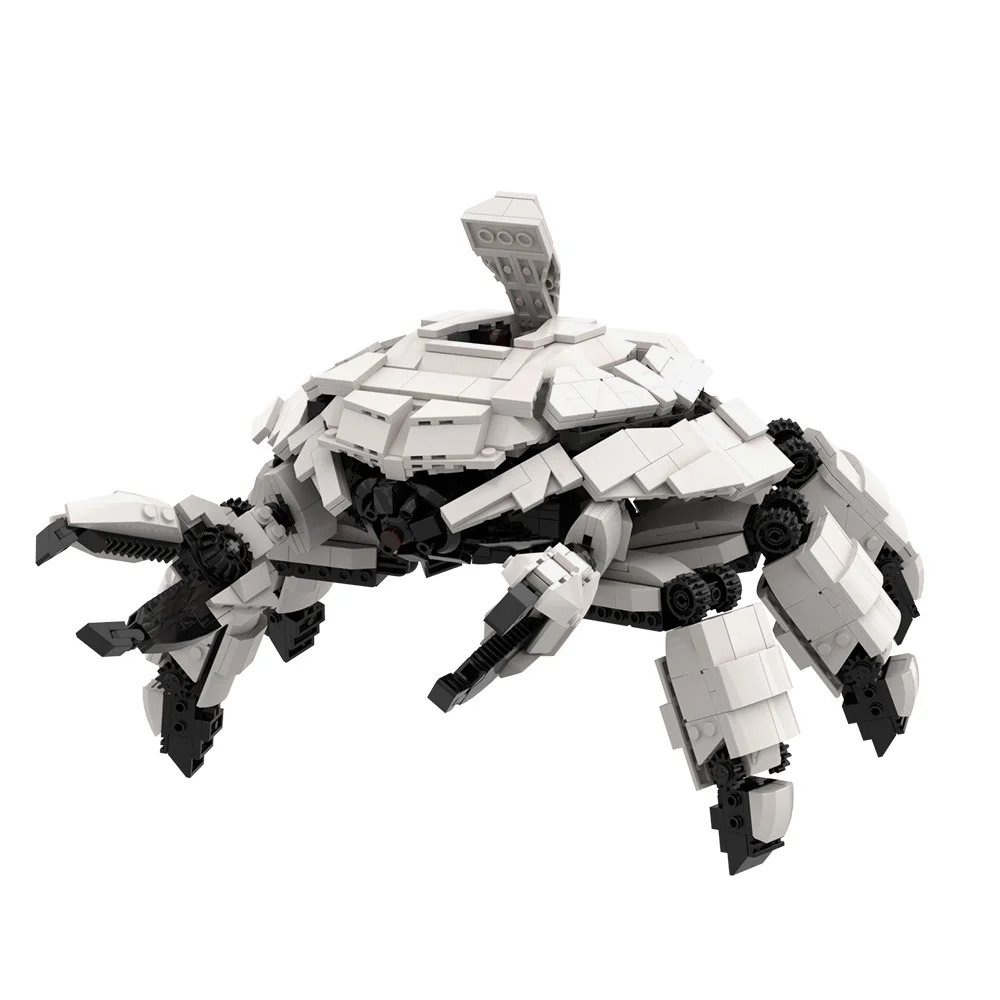 

MOC Crab Robot Building Blocks Model Anime Movies High Tech Crab Robot Creativity Bricks Assembly Toys Kids DIY Birthday Gifts