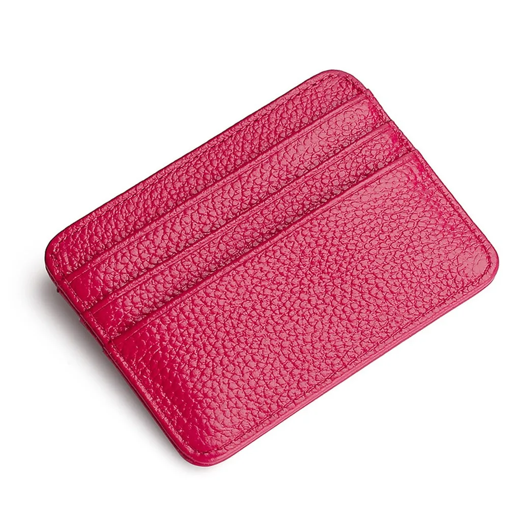 Card Case  Card And Id Holder Coin Card Holder Top Grain Leather For Driver License Daily Commuting Credit Cards
