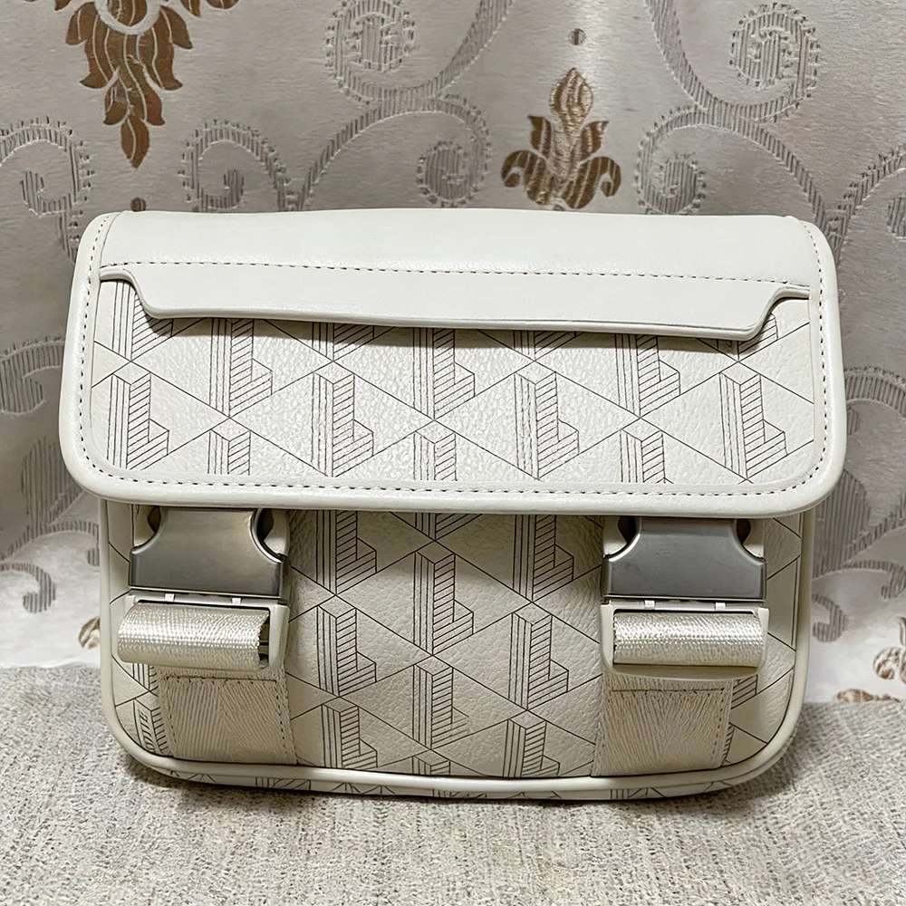 Neue Retro Bedruckte Messenger Herren Schultertasche, PU Lässige Trendige Umhängetasche, Modische Handtasche für Jungen zur Aufbewahrung von Mobiltelefonen – Detail 5