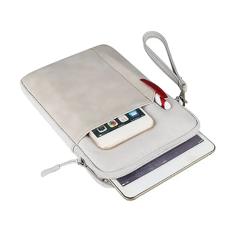 Felt Tablet Storage Bag Portable Tablet E-books Case Protective Cover Charger Mouse Mobile Phone Storage Bags 3 colors