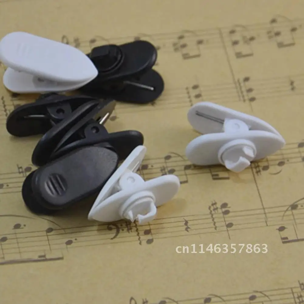 

10pcs x New Earphone Cable Wire Collar Clip Nip Clamp Holder Mount Headphone Wire Clamp Holder Lapel Clip