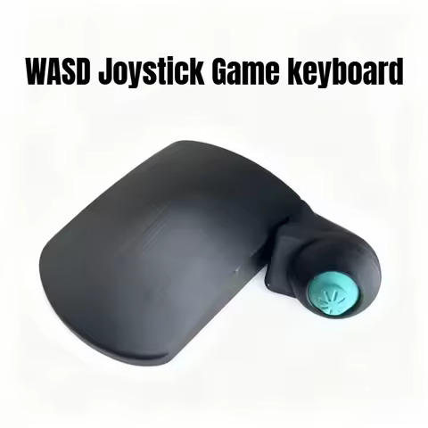 Replace WASD Game Keyboard One Hand Thumb Joystick Keyboard Mouse Custom Wired Mechanical Keyboard Game Accessories 3D Printing
